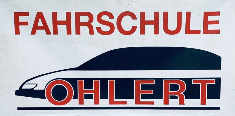 Das erste Logo unserer Fahrschule Ohlert, Coswig und Weinböhla
